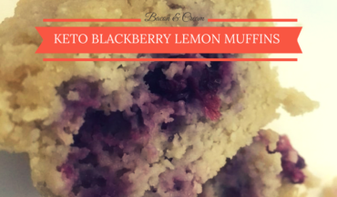 keto blackberry lemon muffins