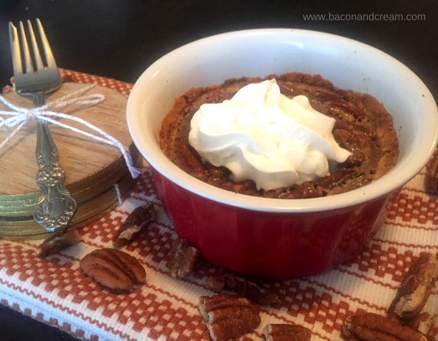low carb keto chocolate pecan pie