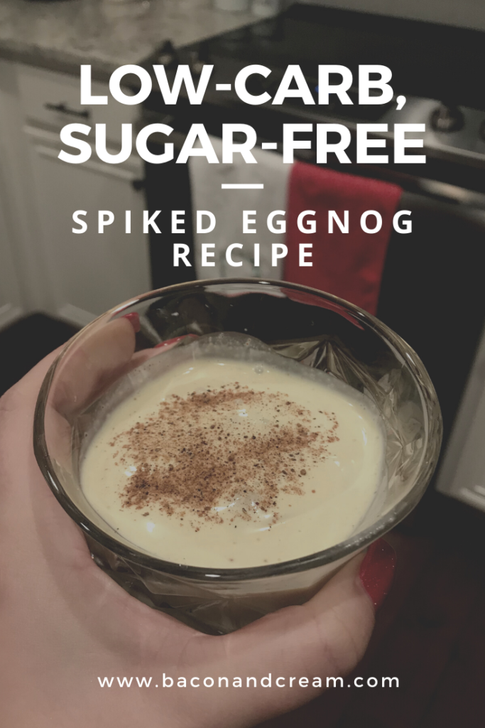 Low Carb and Keto Friendly Eggnog Recipe