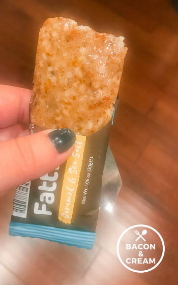 my keto snack box fatt bar review