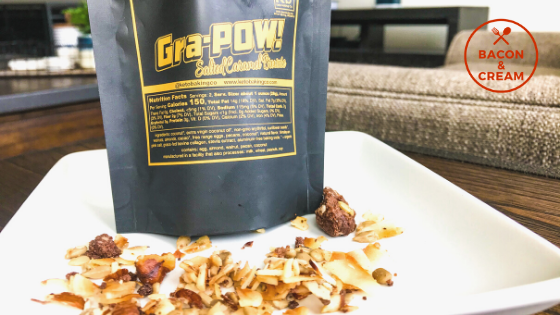 Gra-pow Keto Baking Co Salted Caramel Brownie Review