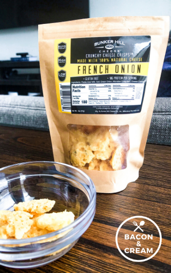 bunker hill cheese crisps french onion review